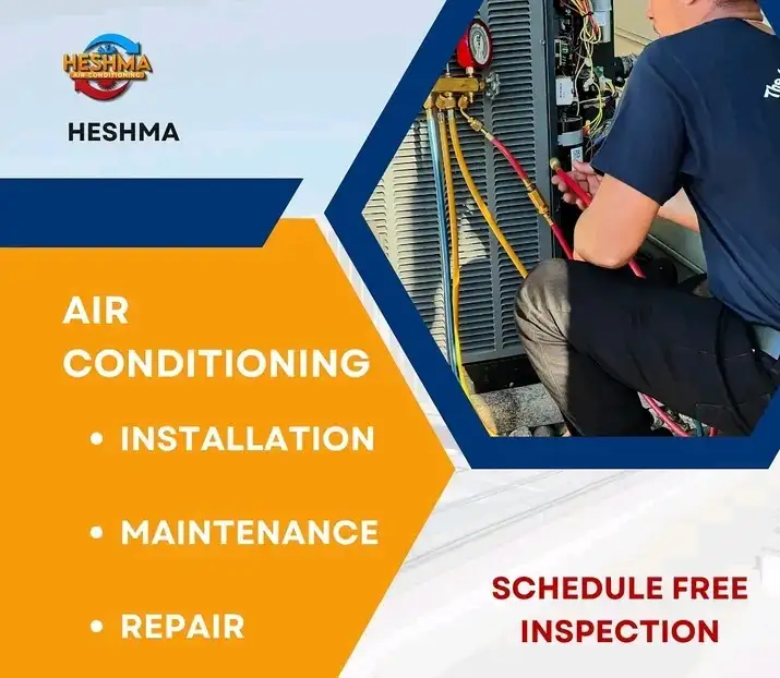 Heshma Air Conditioning AC installation and maintenance service in Dallas TX